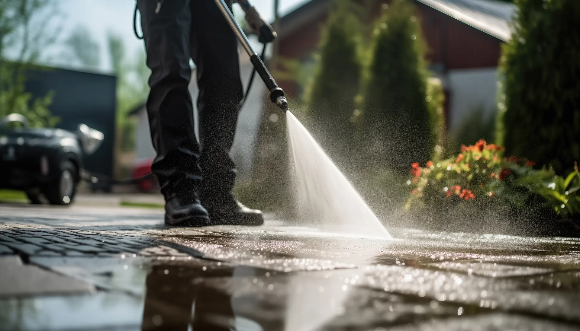 Diese deutsche Technologie verwandelt gewöhnliche Schläuche in Hochdruckreiniger und erhöht den Wasserdruck um das 15-fache.
