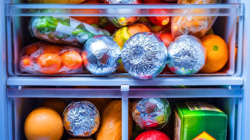 Einfache Aluminiumfolienkugeln im Gefrierschrank: ein cleverer Trick, der Ihre Kosten wirklich senkt