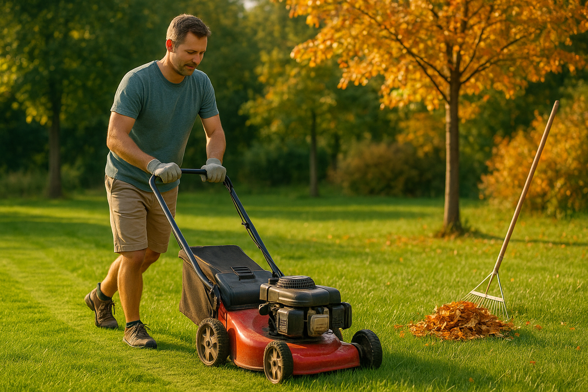 Wann sollte man den Rasen in diesem Herbst zum letzten Mal mähen?
