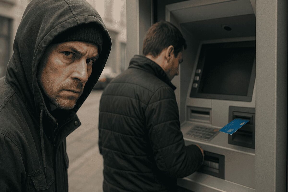 Eine einfache Geste, die Sie beim Abheben von Geld am Geldautomaten machen sollten: „Das ist der Unterschied zwischen Diebstahl und Nicht-Diebstahl“.