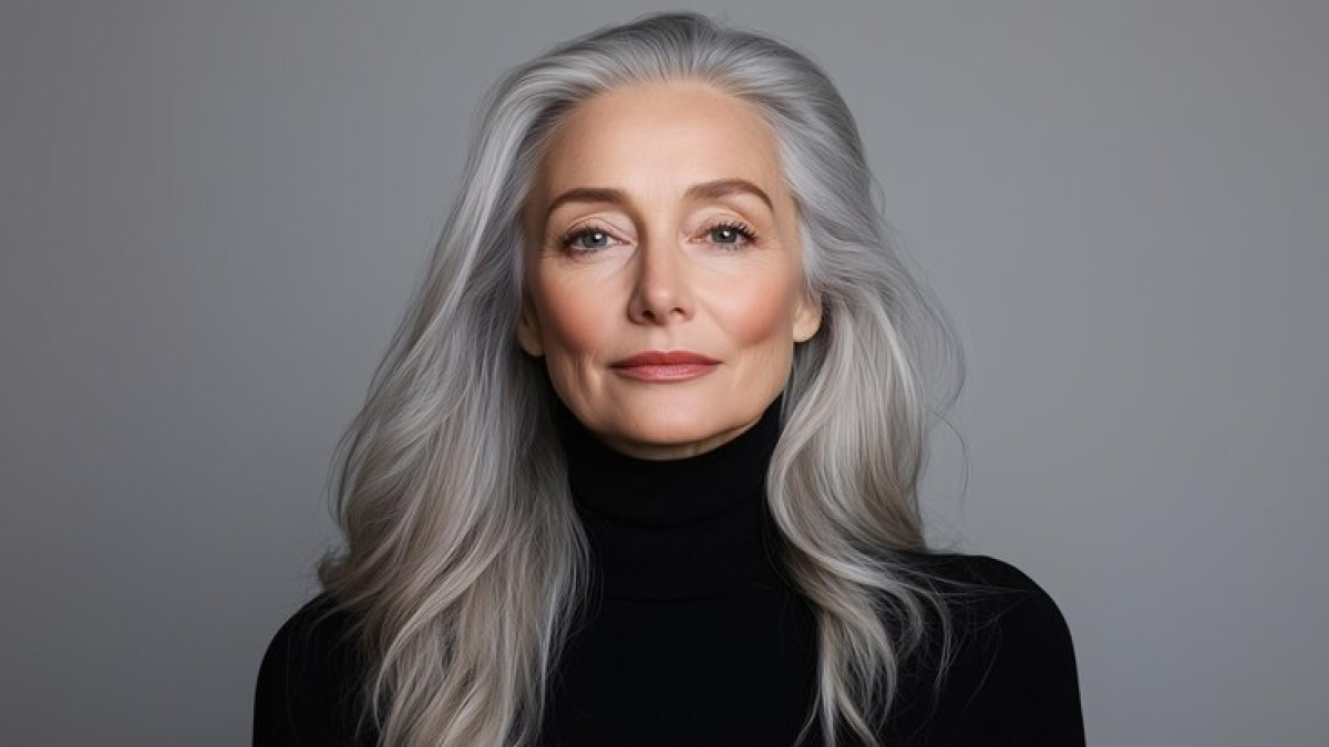 Wie man graues Haar gesund hält und Trockenheit und Sprödigkeit vorbeugt