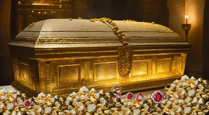 Fund des Jahrhunderts | Eine 110 kg schwere, mit Gold gefüllte Grabstätte wurde ausgegraben: Ihr Wert beträgt 90 Millionen Dollar und sie gehört dem ganzen Land