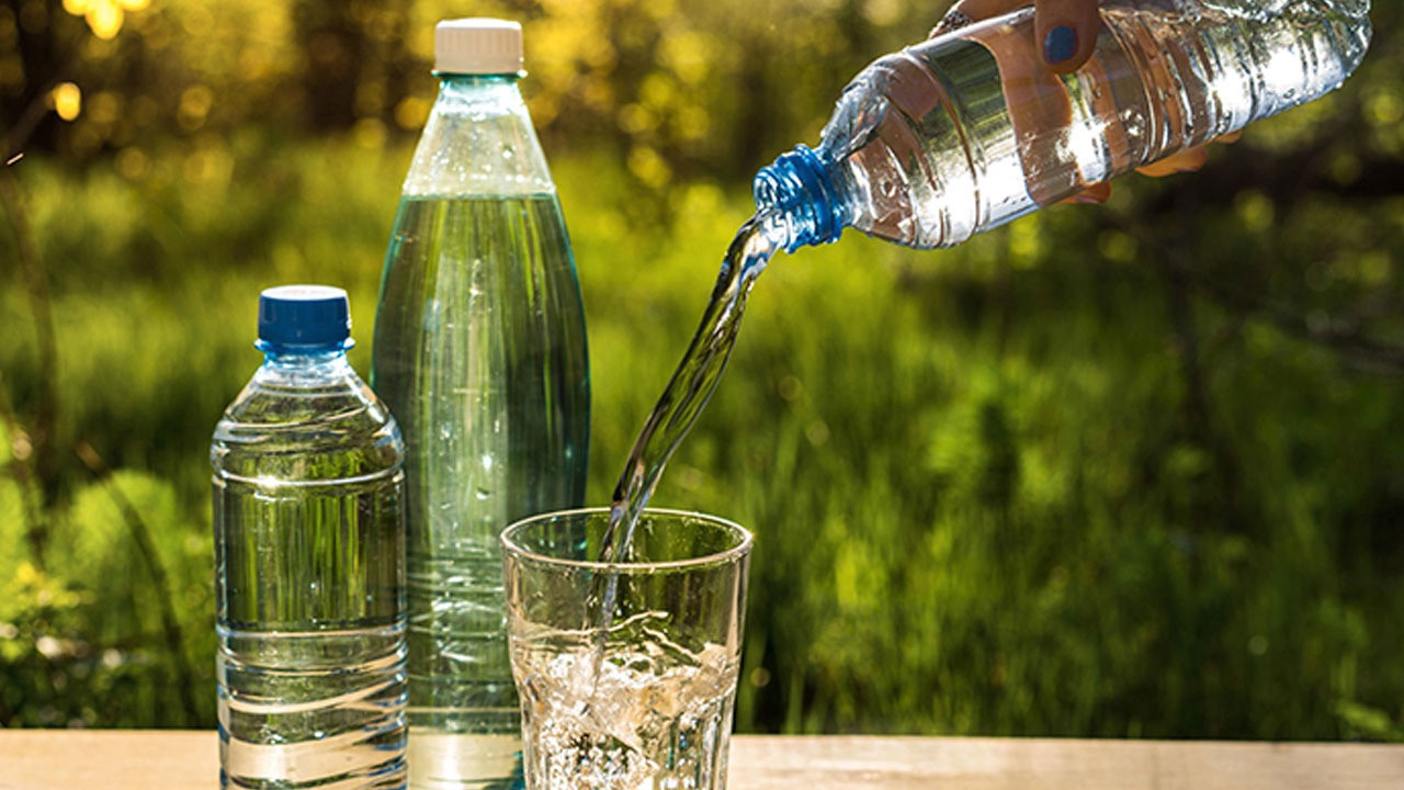 Warum sollte man eine Flasche Wasser am Fuß eines Zitronenbaums aufstellen und welche Vorteile hat das?