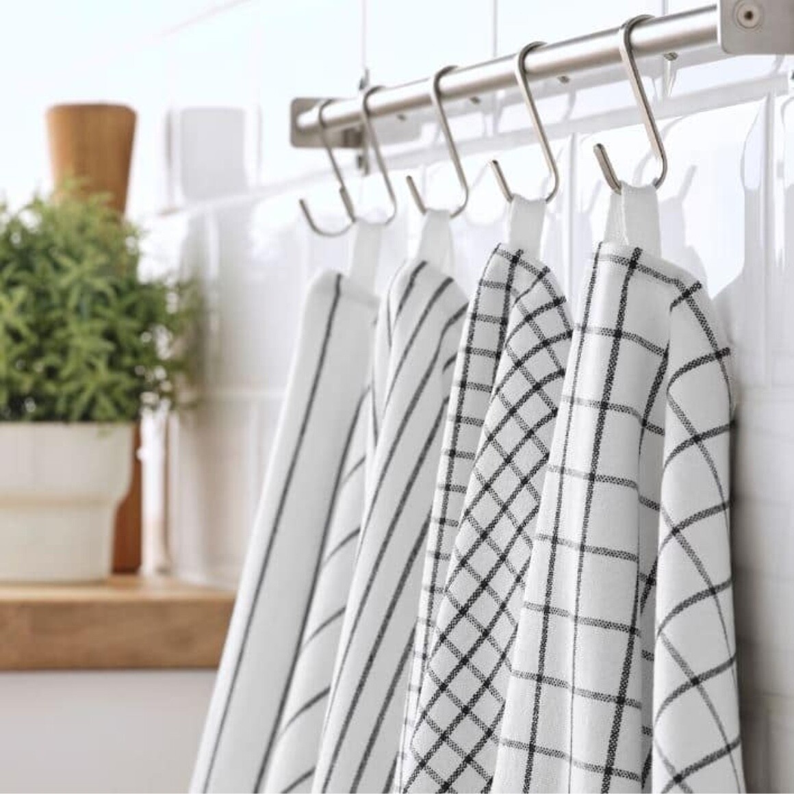 Hängen Sie Küchentücher nicht an die Ofentür: Dies ist ein moderner Trend für mehr Hygiene